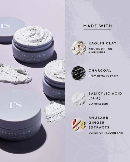 Fenty Skin Cookies N Clean - Masque Détoxifiant À L'argile