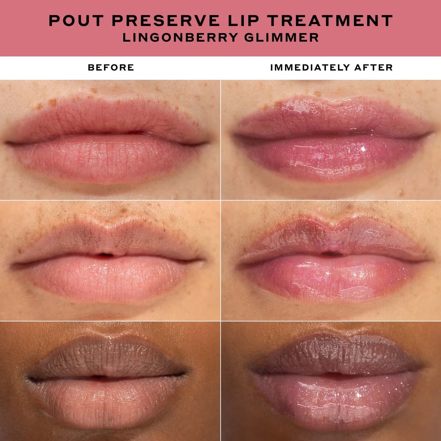 Ole Henriksen Glimmer Pout Preserve Lip Treatment  Soin des lèvres hydratant & anti-âge aux peptides