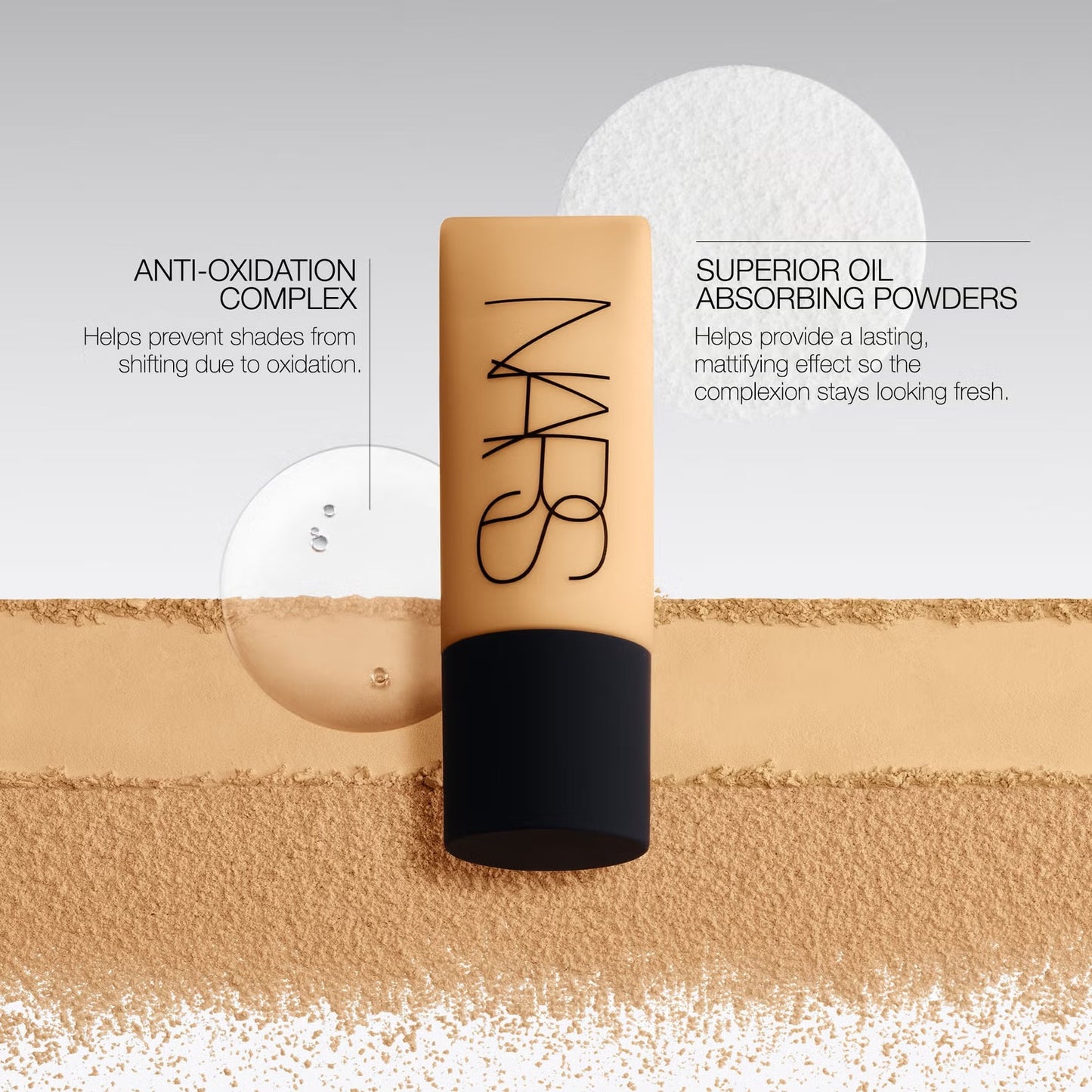 Nars Soft Matte Complete Foundation - Fond de teint matifiant