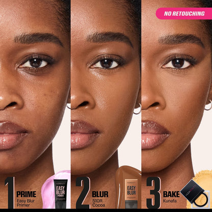 HUDA BEAUTY Easy Blur Natural Airbrush Foundation - Fond de teint
