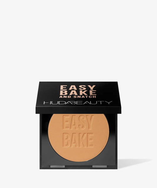 Huda Beauty Easy Bake and Snatch Pressed Brightening and Setting Powder  - Poudre compacte