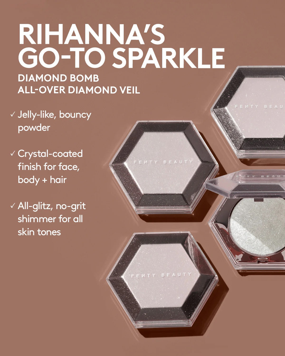 Fenty Beauty Diamond Bomb All-Over Diamond Veil - Illuminateur de teint