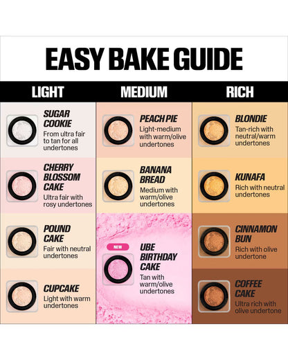 HUDA BEAUTY Easy Bake Loose Baking & Setting Powder - Poudre Libre