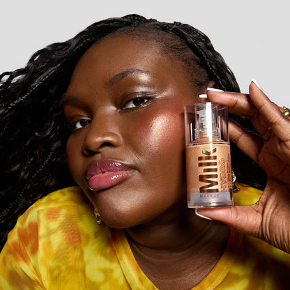 MILK MAKE UP Hydro Grip + Glow Primer - Base avec perles réflectrices